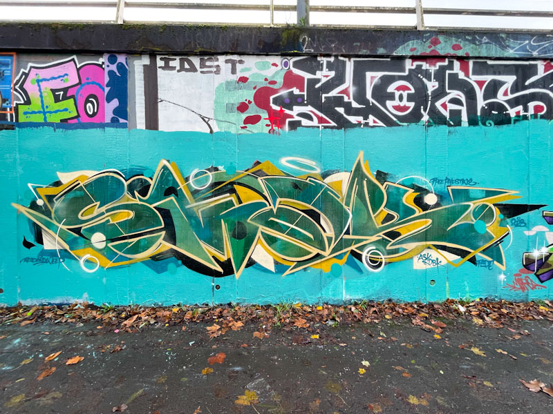 Smak, M32 roundabout, Bristol, December 2023