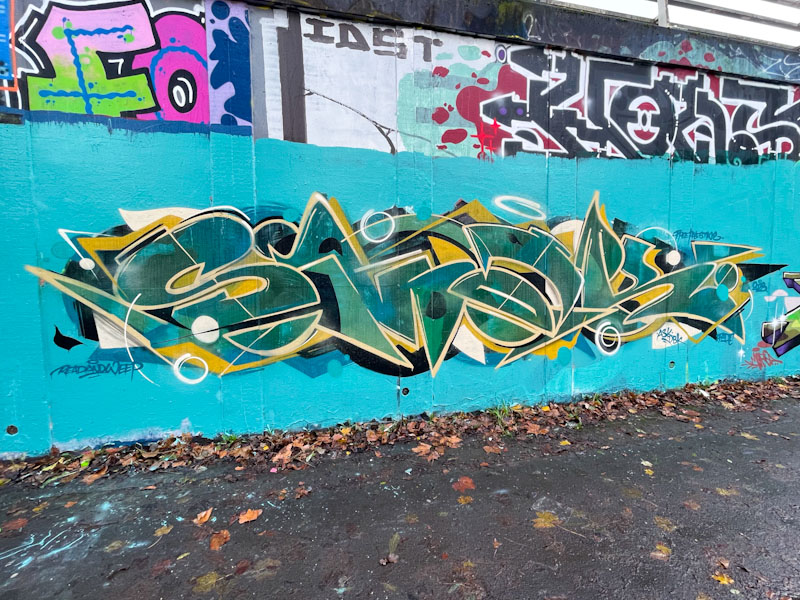 Smak, M32 roundabout, Bristol, December 2023