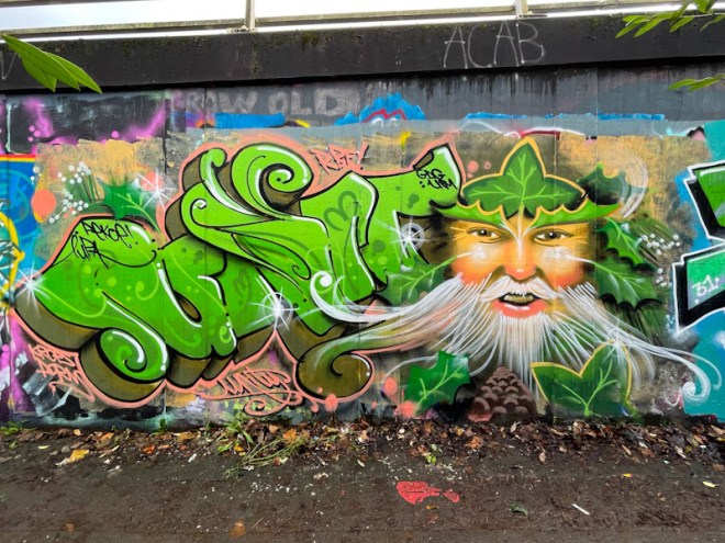 Unity, M32 roundabout, Bristol, December 2023