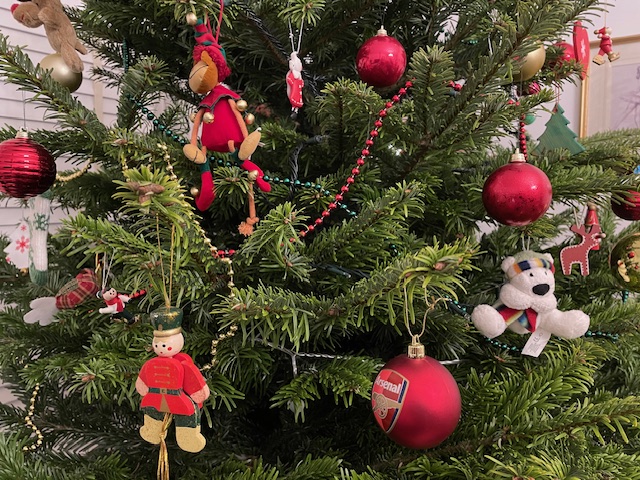 Christmas tree, Bristol, December 2023