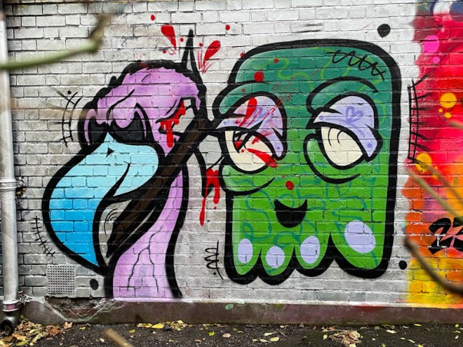 Mr Crawls and Mote, Dean Lane, Bristol, December 2023