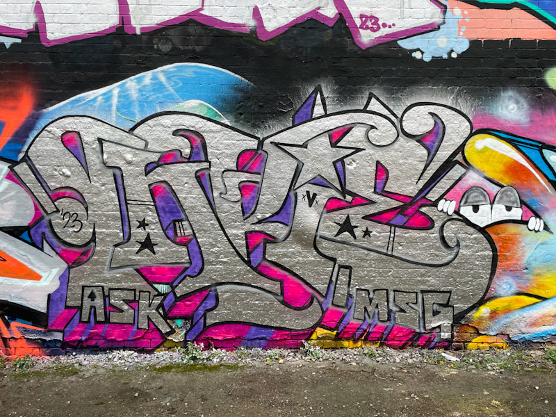 Inkie, Dean Lane, Bristol, December 2023
