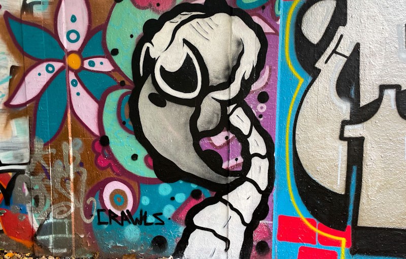 Mr Crawls, M32 roundabout, Bristol, December 2023