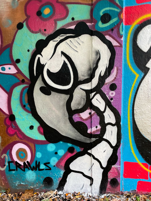 Mr Crawls, M32 roundabout, Bristol, December 2023