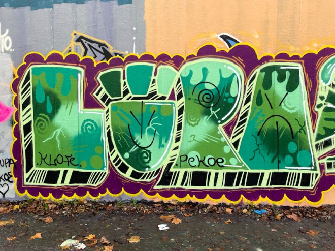 Lupa, M32 roundabout, Bristol, December 2023