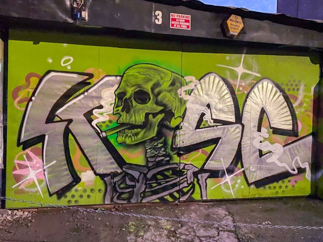 Kosc, Picton Lane, Bristol, December 2023