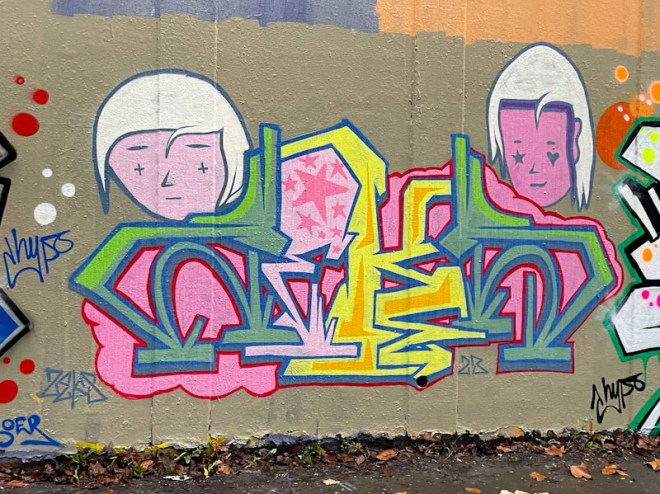 Zeks, M32 roundabout, Bristol, December 2023