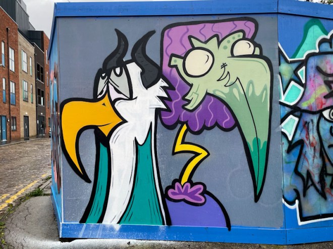 Mr Crawls and Mote, Jubilee Street, Bristol, December 2023