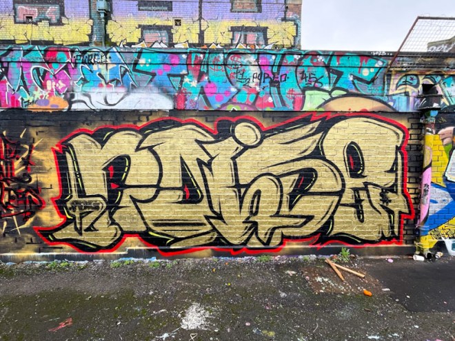 Noise, Dean Lane, Bristol, December 2023