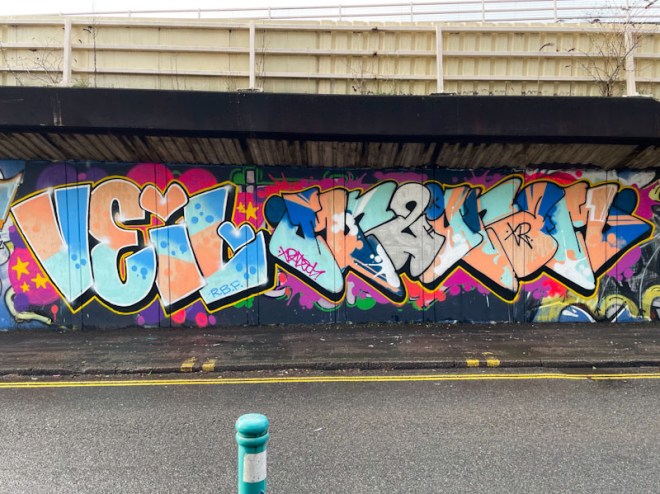 Desi and Mr Two Gram, M32 Spot, Bristol, January 2023