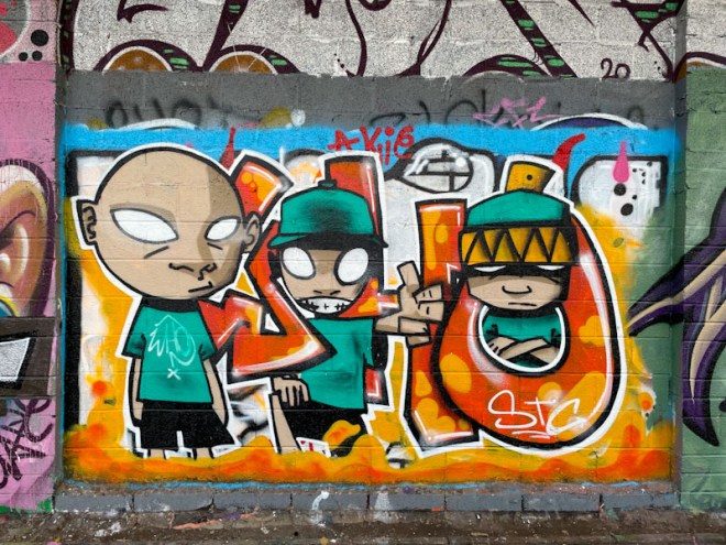 Rudini Doodini, M32 Cycle path, Bristol, January 2024