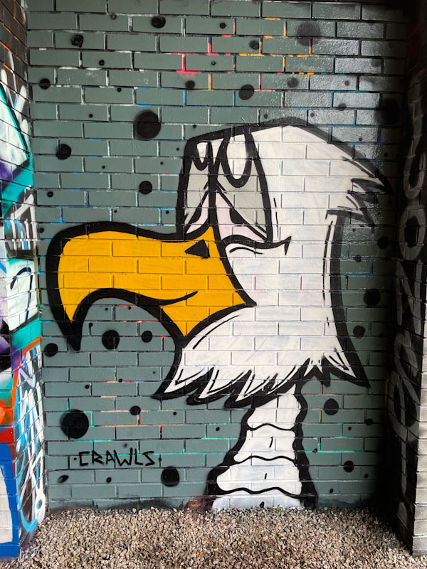 Mr Crawls, Cumberland Basin, Bristol, January 2024