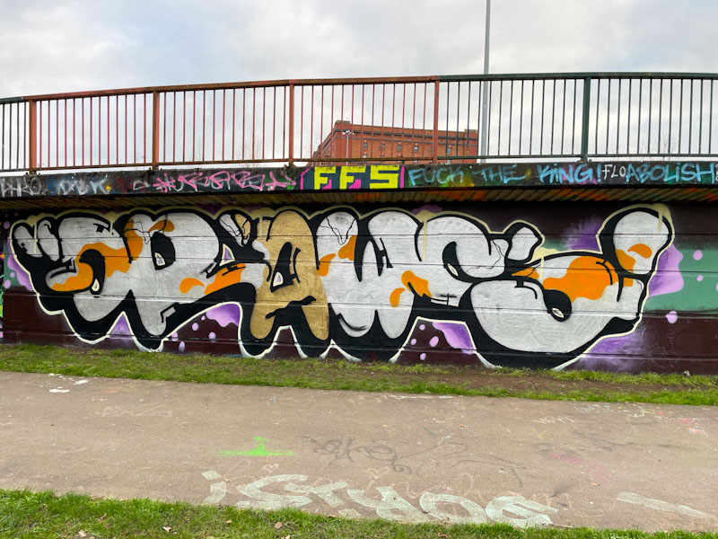 Mr Draws, Cumberland Basin, Bristol, January 2024