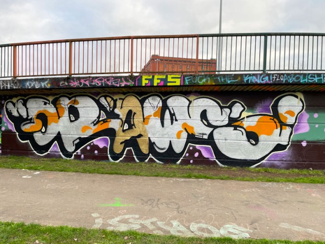 Mr Draws, Cumberland Basin, Bristol, January 2024