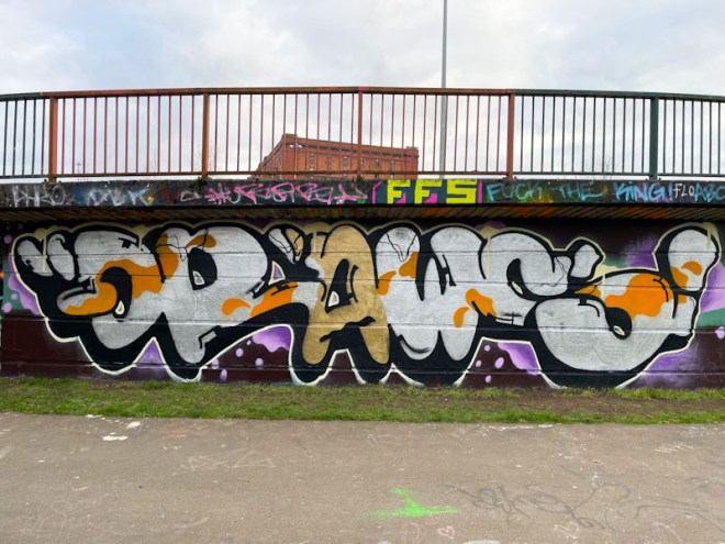 Mr Draws, Cumberland Basin, Bristol, January 2024