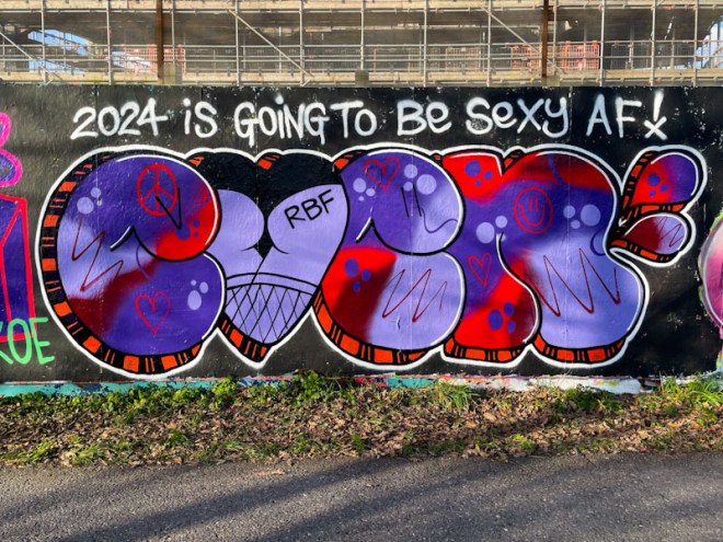 Evey, Greenbank, Bristol, January 2024