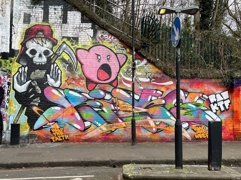 Silent Hobo and Mr Riks, St Werburghs, Bristol, January 2024