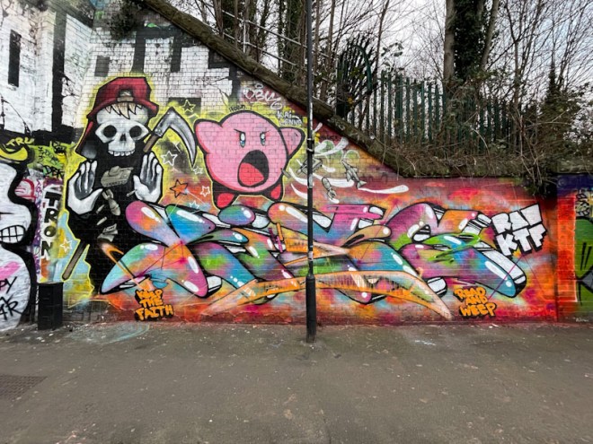 Silent Hobo and Mr Riks, St Werburghs, Bristol, January 2024