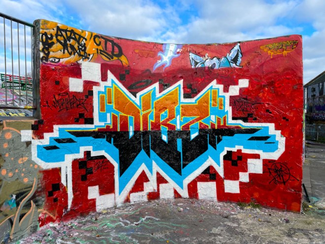 Dibz, Dean Lane skate park, Bristol, February 2024