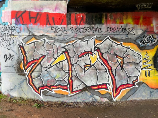 Zed in the Clouds, Brunel Way, Bristol, February 2024