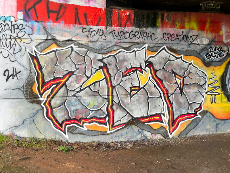 Zed in the Clouds, Brunel Way, Bristol, February 2024