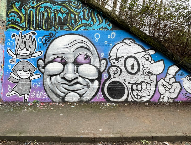 Face 1st, Zake and Chill, St Werburghs, Bristol, February 2024