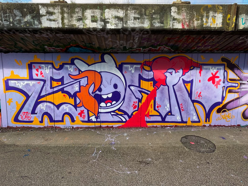 Soap, M32 Cycle path, Bristol, February 2024