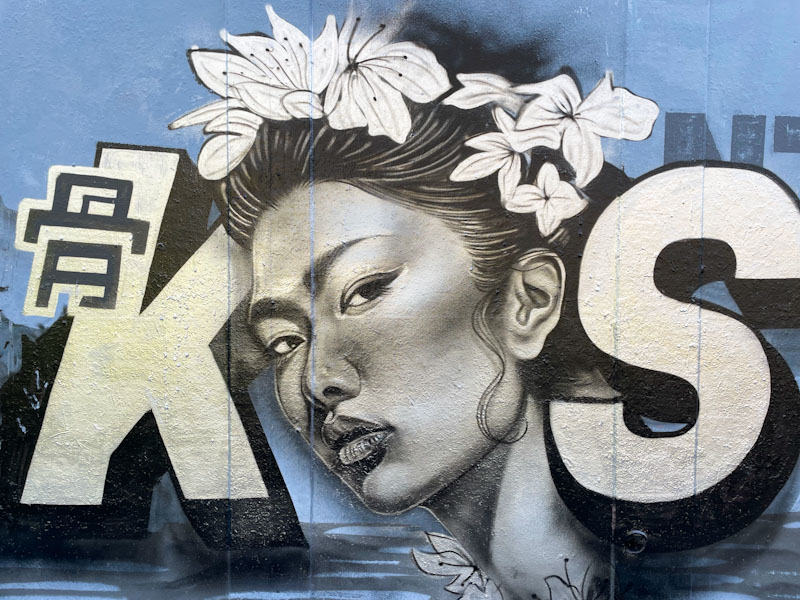 Kosc, M32 roundabout, Bristol, February 2024