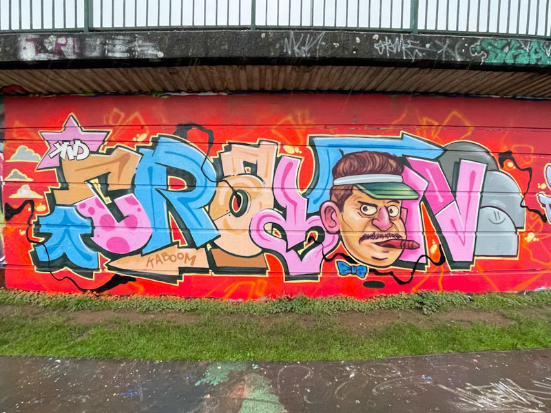 Kid Crayon, Cumberland Basin, Bristol, February 2024