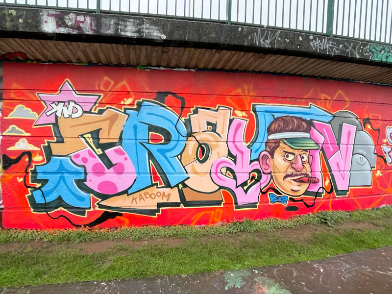 Kid Crayon, Cumberland Basin, Bristol, February 2024