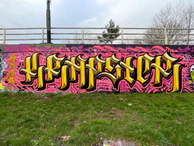 Stivs, M32 roundabout, Bristol, February 2024