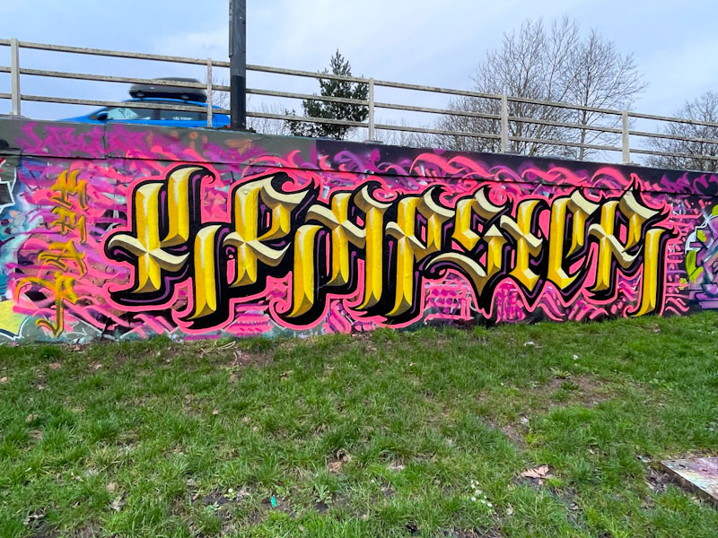 Stivs, M32 roundabout, Bristol, February 2024