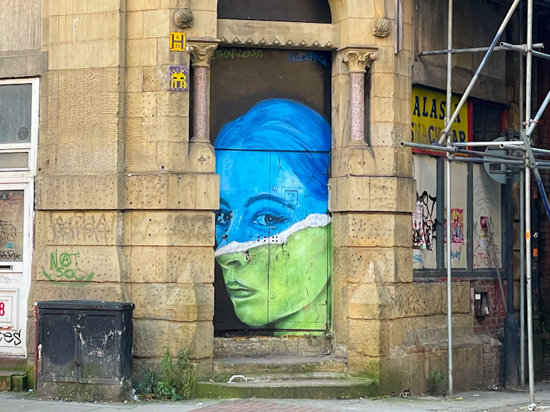 Ethan Lemon and Fredrik, Northern Quarter, Manchester, February 2024