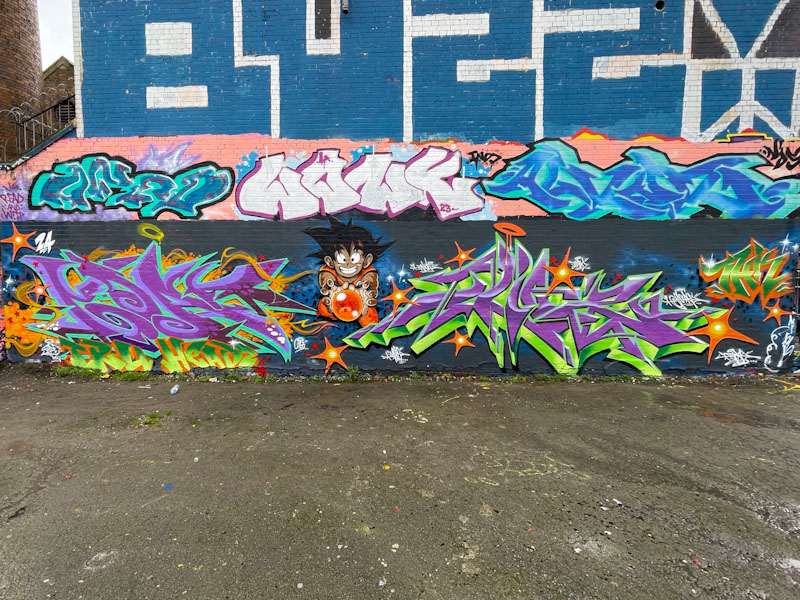 Fade and Dibz, Dean Lane, Bristol, February 2024