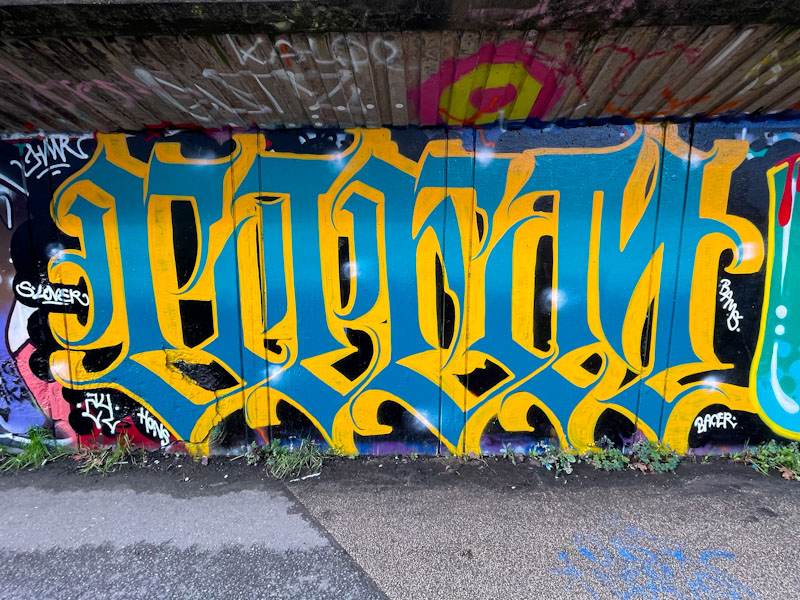 Todoaciem, M32 Cycle path, Bristol, February 2024