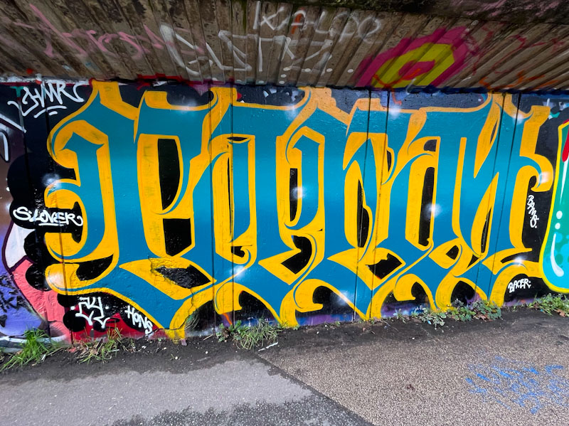 Todoaciem, M32 Cycle path, Bristol, February 2024