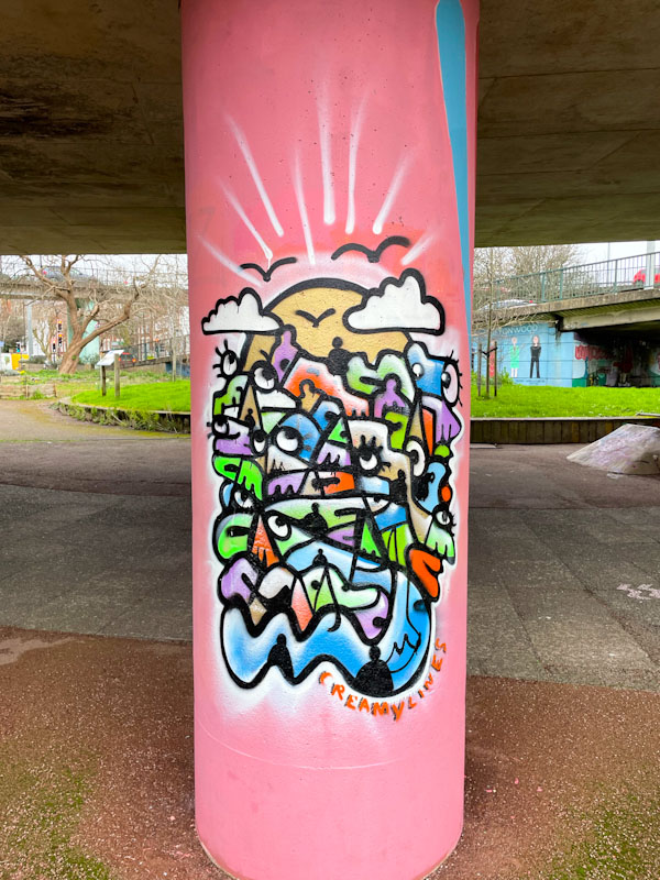 Creamylines, Cumberland Basin, Bristol, March 2024