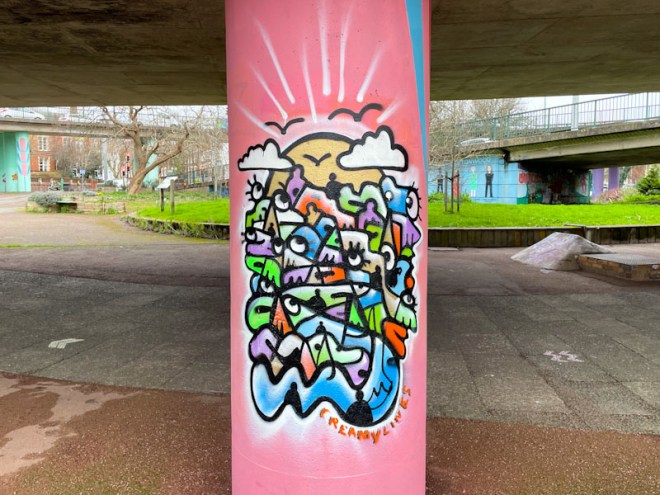 Creamylines, Cumberland Basin, Bristol, March 2024