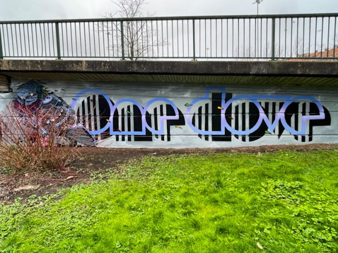 Andy Council and Acer One, Cumberland Basin, Bristol, March 2024