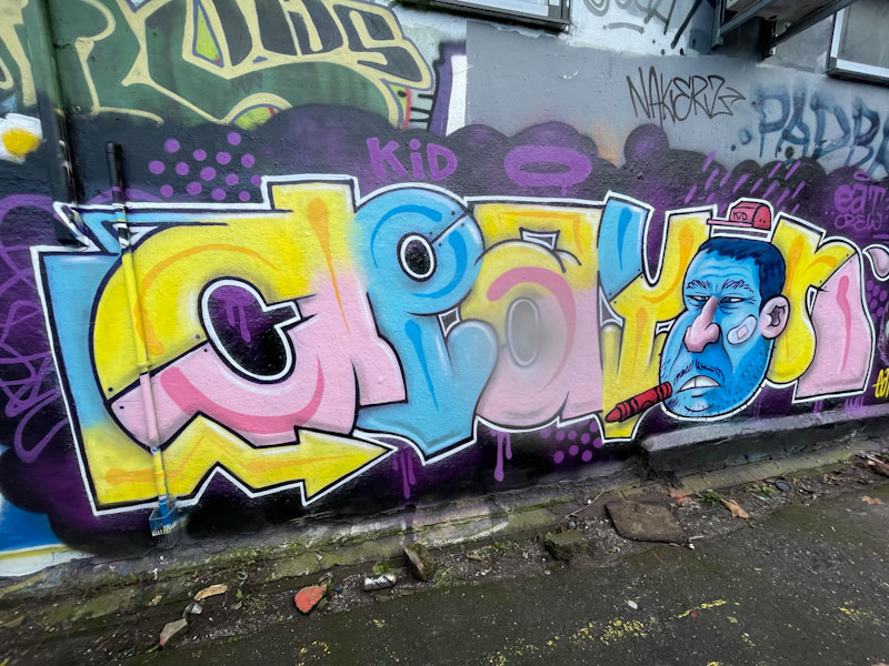Kid Crayon, Dean Lane, Bristol, March 2024