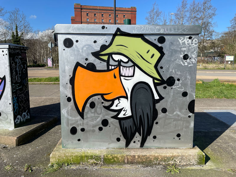 Mr Crawls, Cumberland Basin, Bristol, March 2024