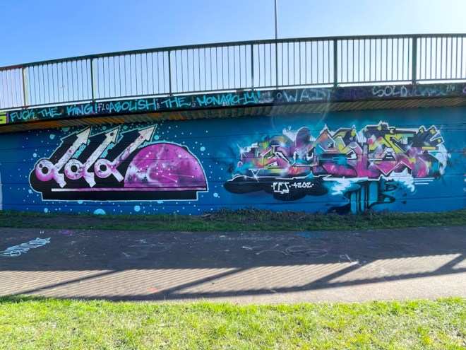 Marckinetic and Kid Krishna, Cumberland Basin, Bristol, March 2024