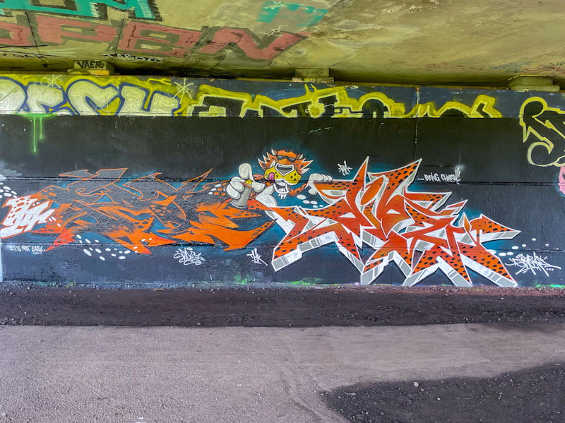 Fade and Dibz, Brunel Way, Bristol, March 2024