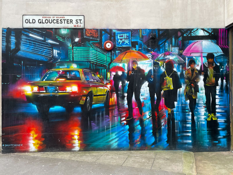 Dan Kitchener, Southampton Row, London, March 2024