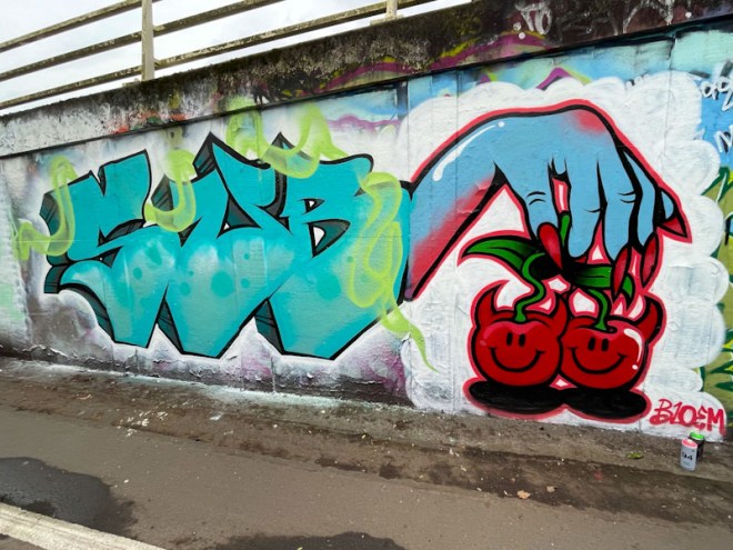 Sub and Bloem, M32 roundabout, Bristol, March 2024