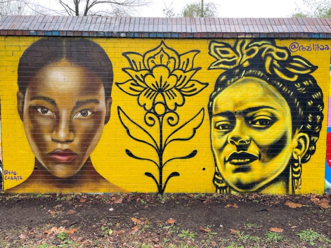 Tao Create and Rozalita, Sparke Evans Park, Bristol, March 2024