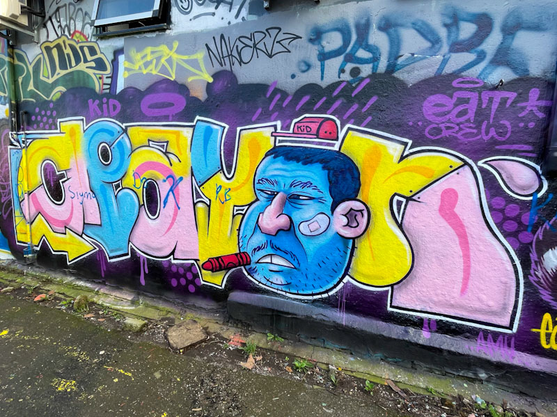 Kid Crayon, Dean Lane, Bristol, March 2024