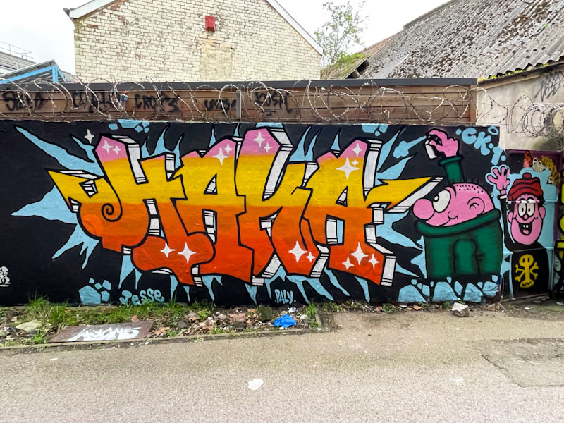 Haka, M32 Cycle path, Bristol, March 2024