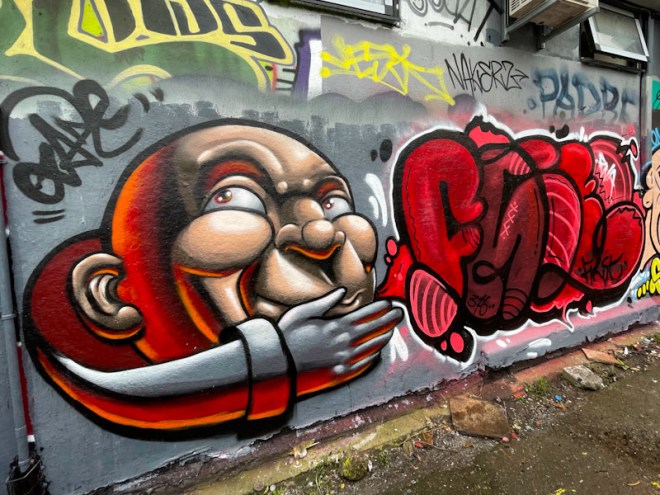 Zake and Face 1st, Dean Lane, Bristol, April 2024