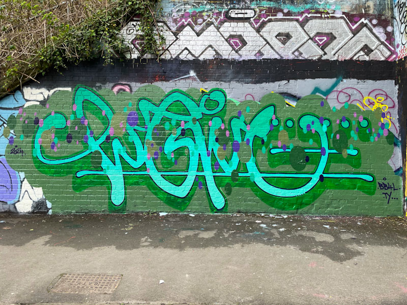 Logoe, St Werburghs, Bristol, April 2024